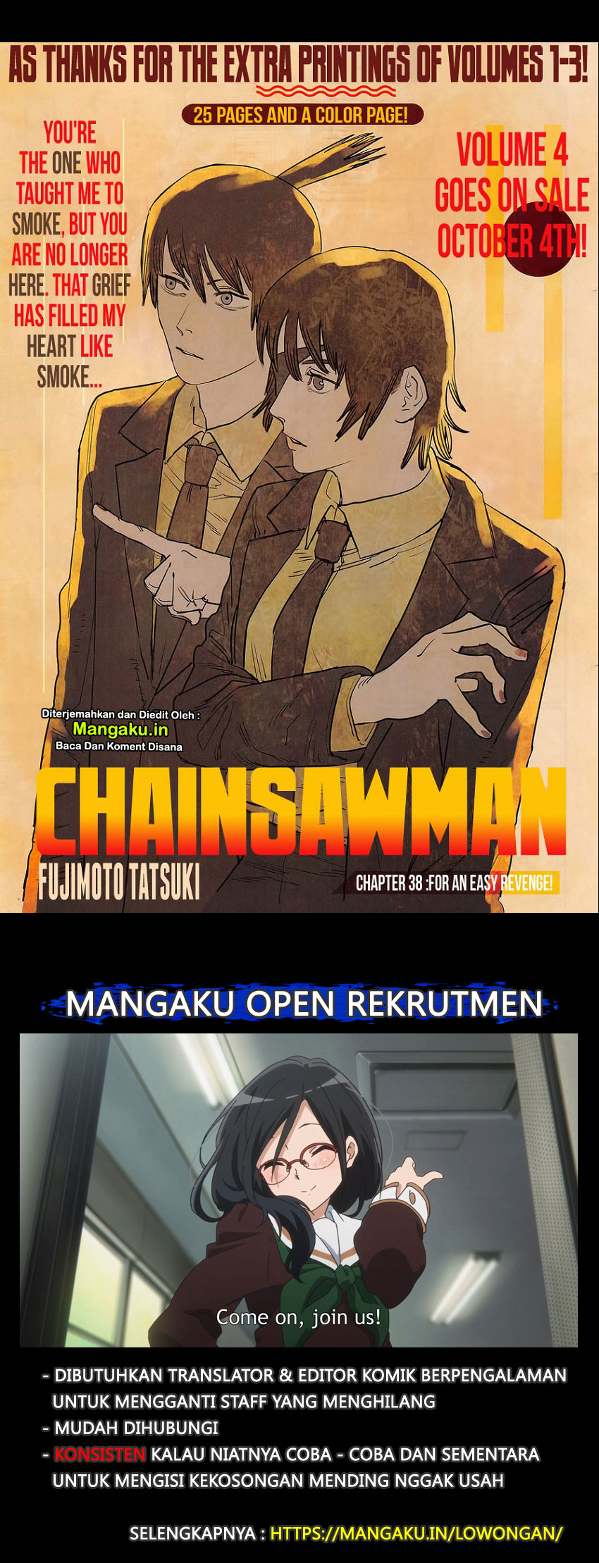 Baca Manga Chainsaw Man Chapter 38 Gambar 2