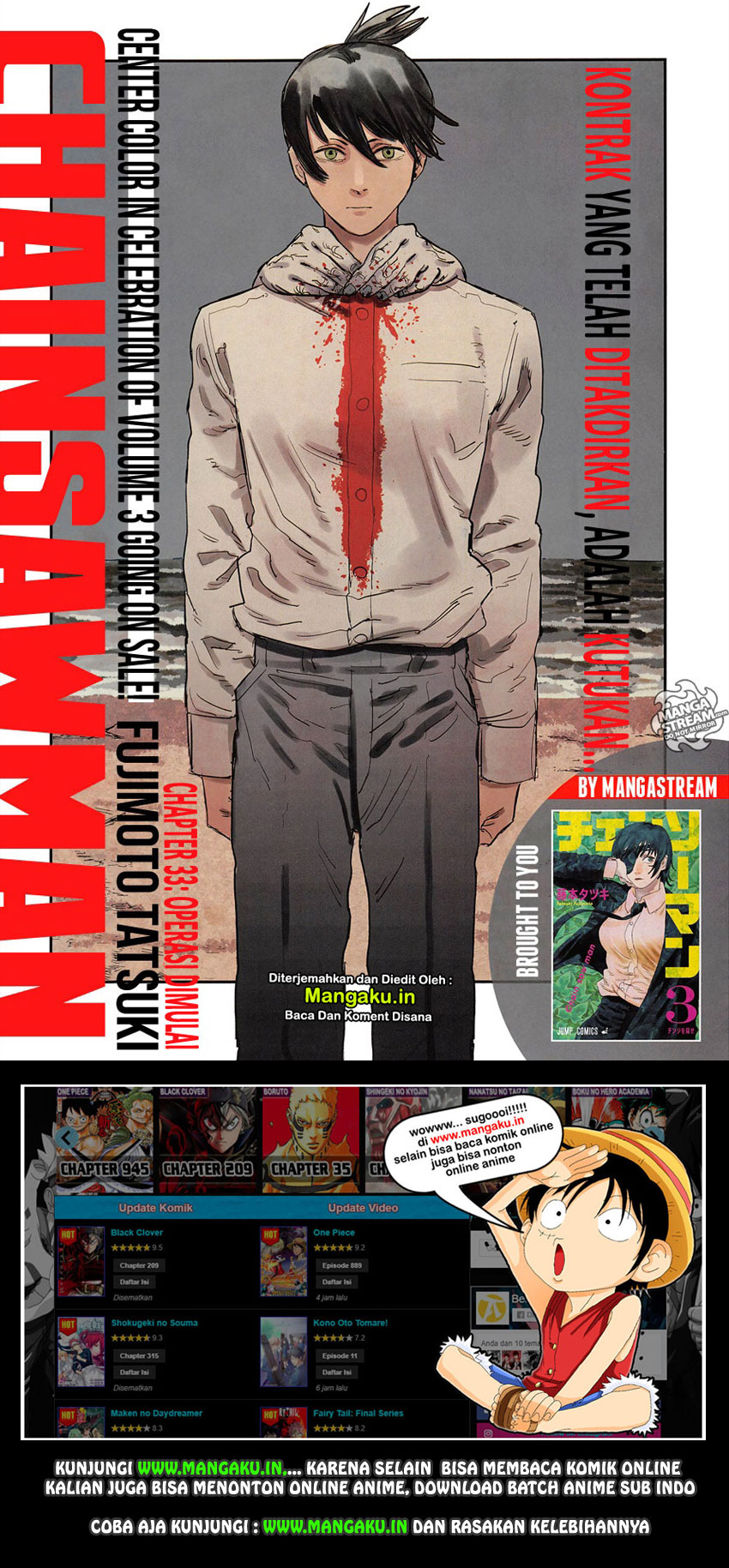 Baca Manga Chainsaw Man Chapter 33 Gambar 2
