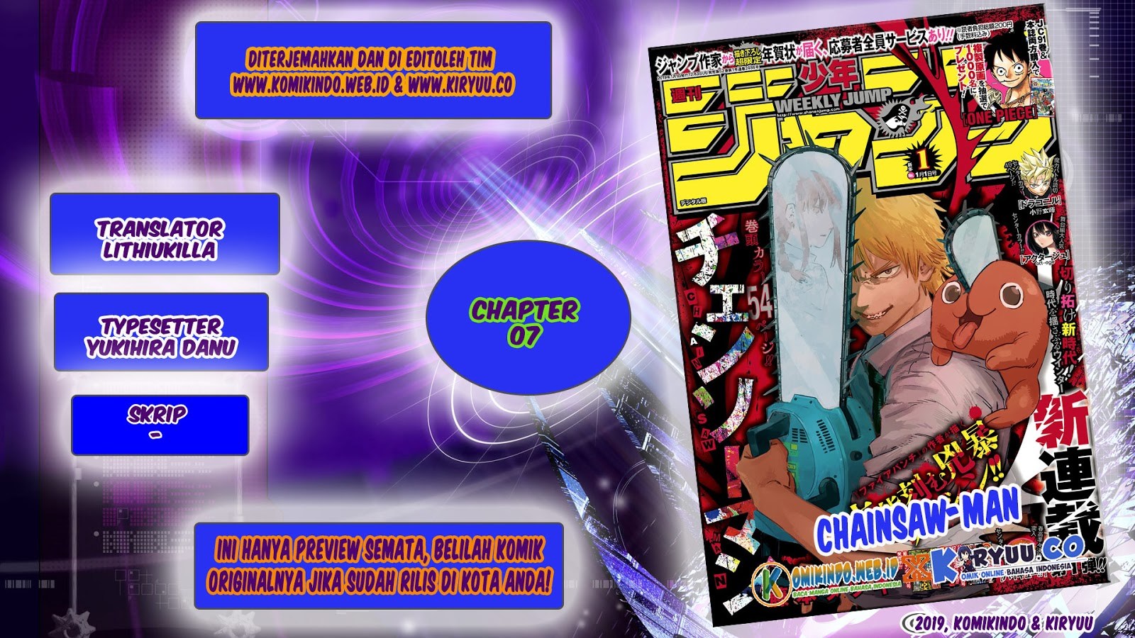 Baca Komik Chainsaw Man Chapter 07 Gambar 1