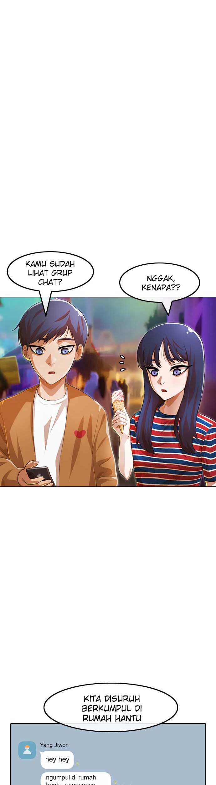 The Girl from Random Chatting! Chapter 97 Gambar 28