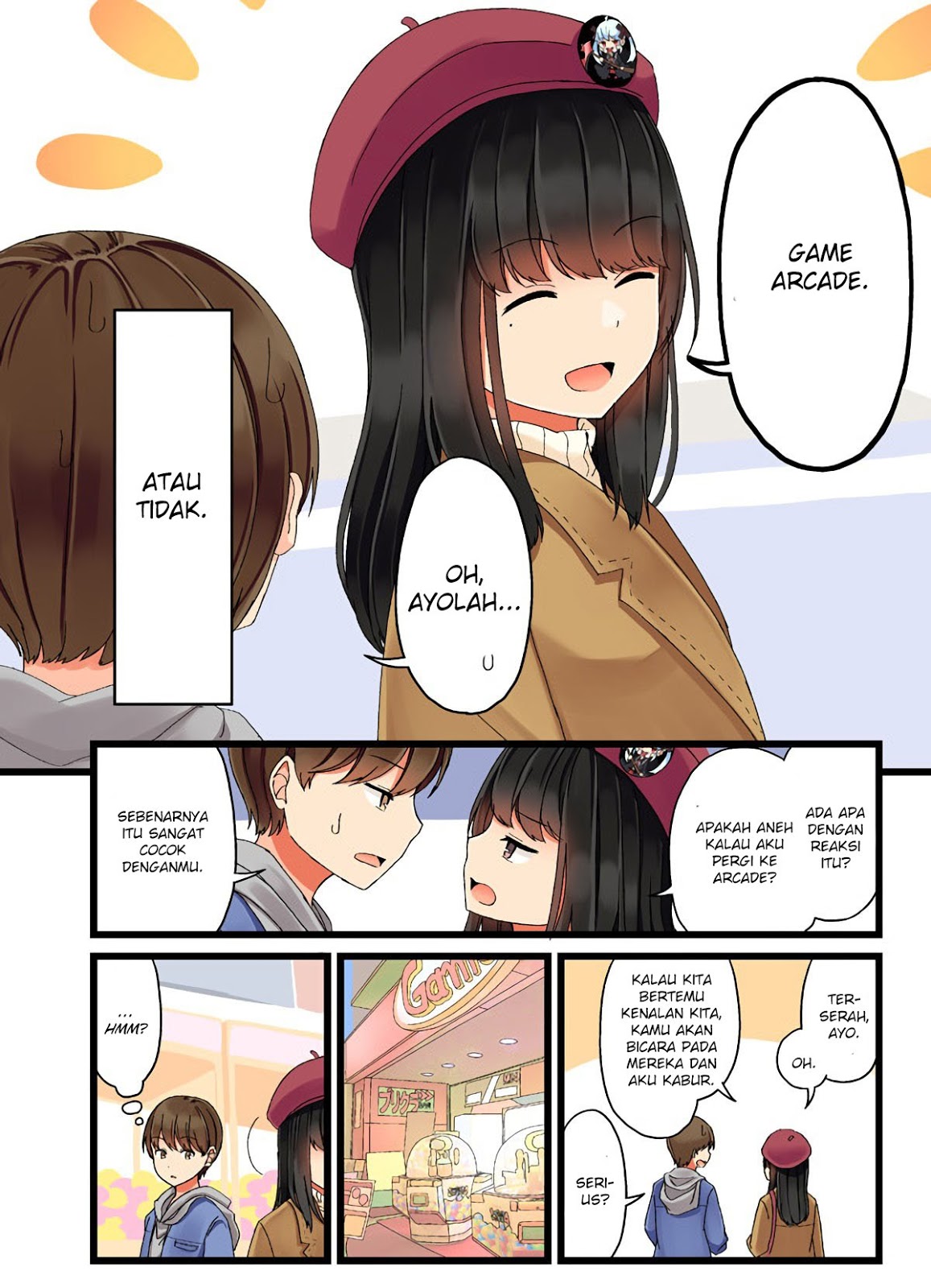 Hanging Out with a Gamer Girl Chapter 2 Gambar 3