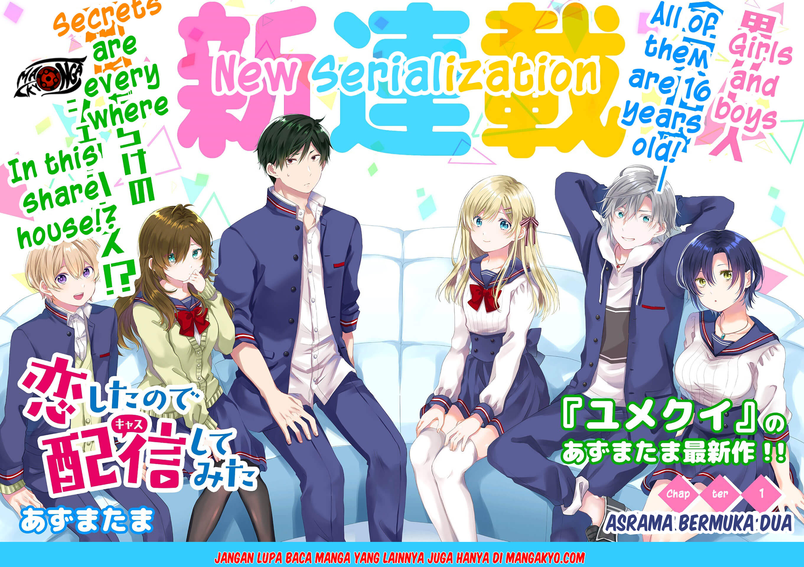 Koi Shita no de, Haishin Shite Mita Chapter 01 Gambar 4