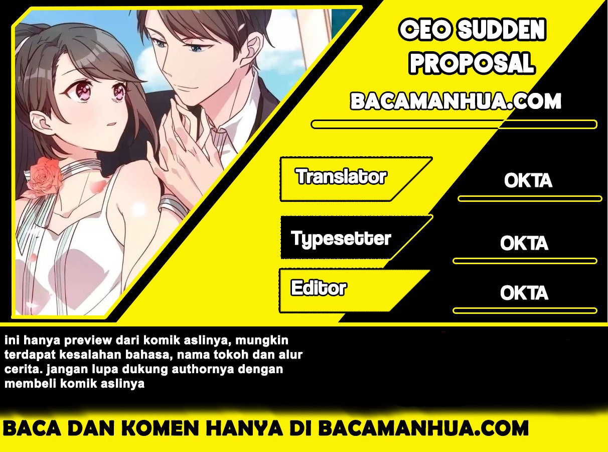 Baca Komik CEO’s Sudden Proposal Chapter 17 Gambar 1
