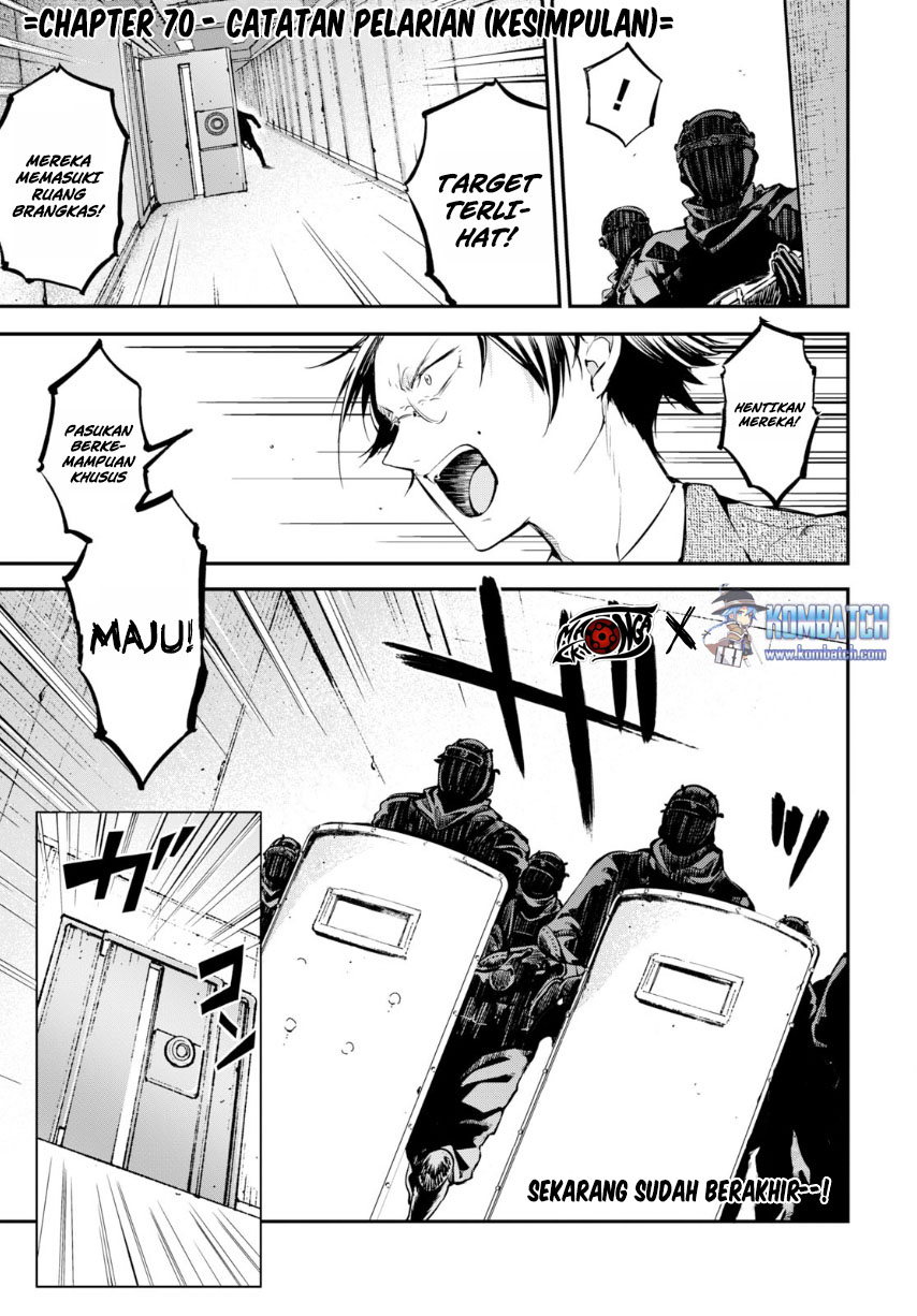 Baca Manga Bungou Stray Dogs Chapter 70 Gambar 2