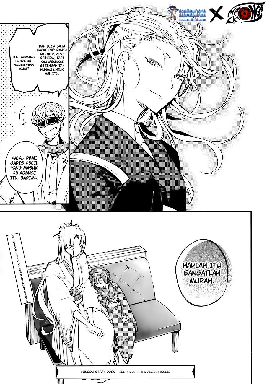 Bungou Stray Dogs Chapter 43 Gambar 46