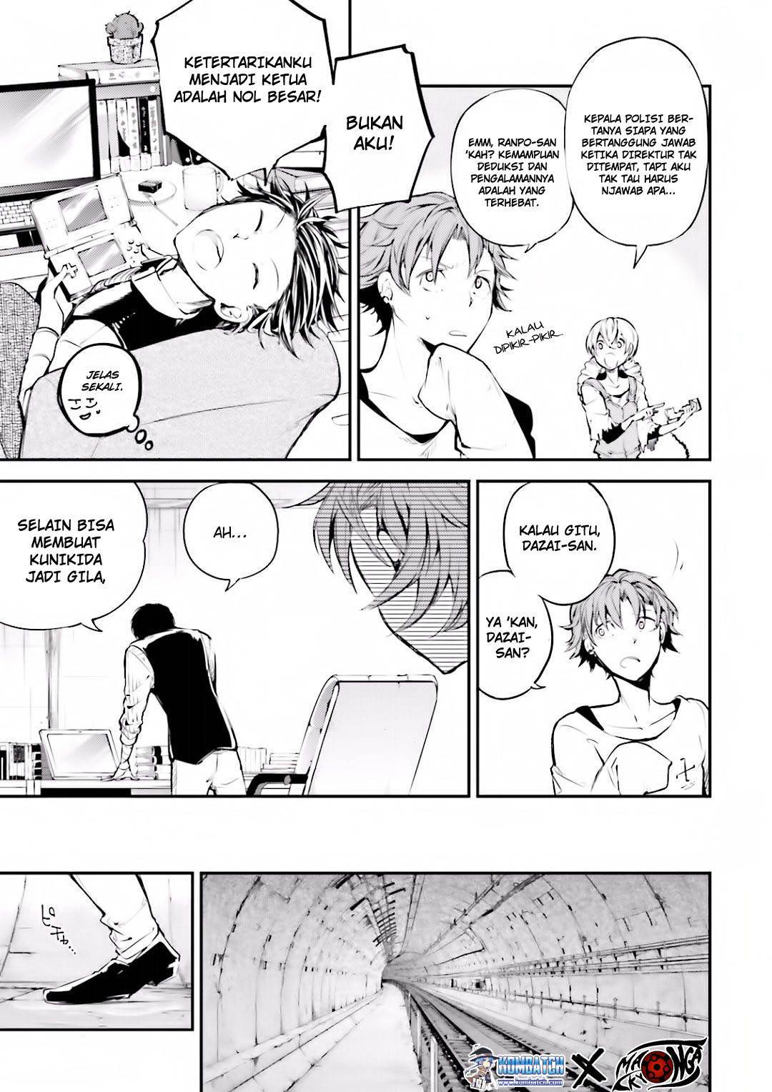 Bungou Stray Dogs Chapter 40 Gambar 18