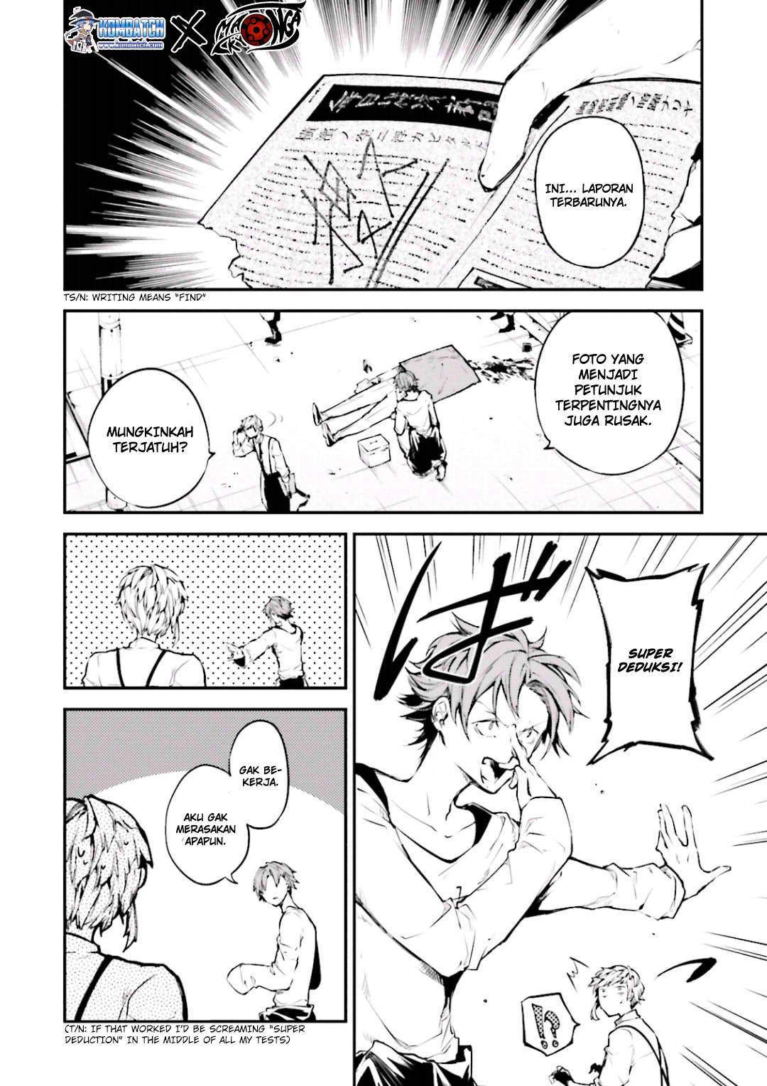 Bungou Stray Dogs Chapter 39 Gambar 5