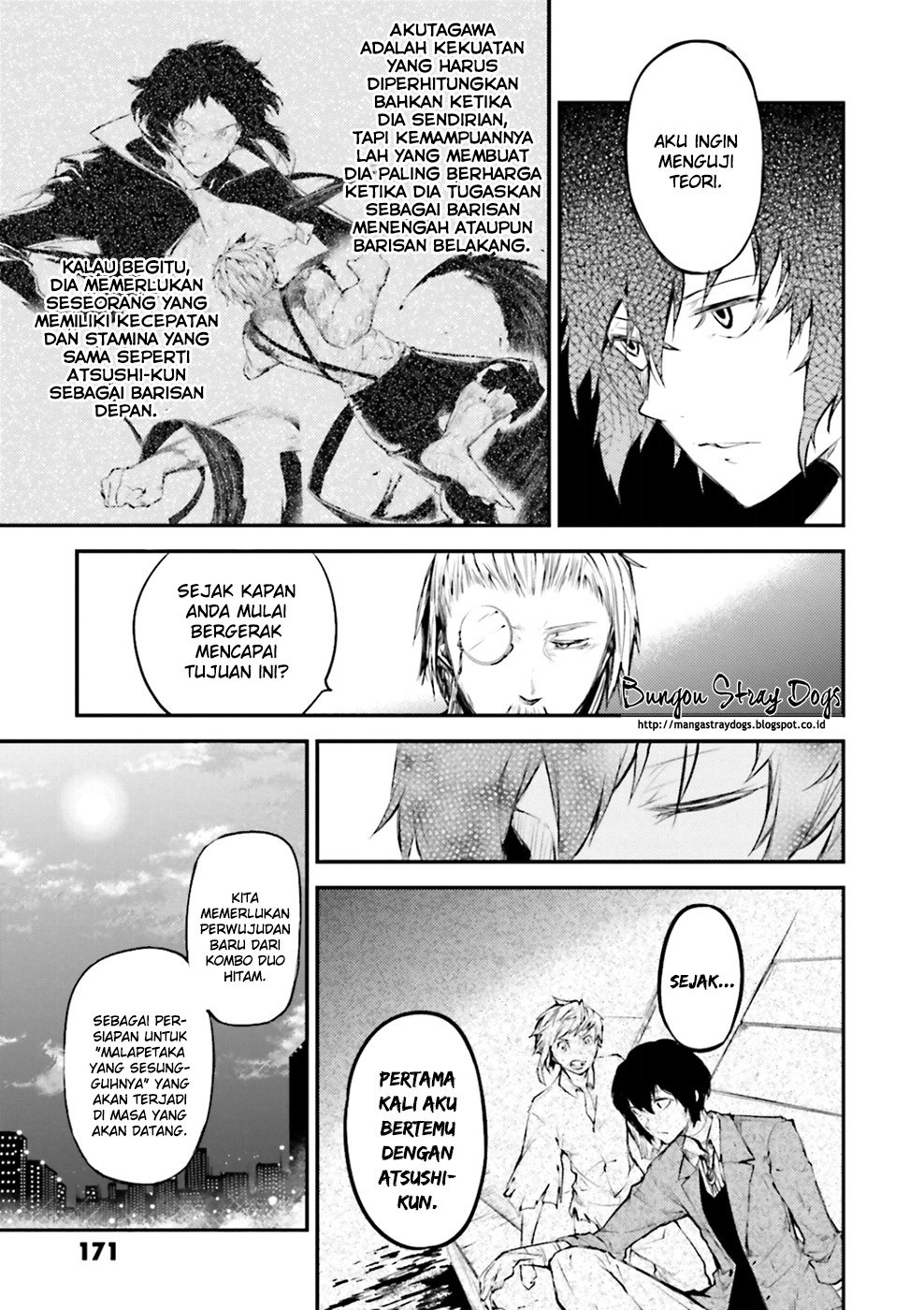 Bungou Stray Dogs Chapter 37 Gambar 38