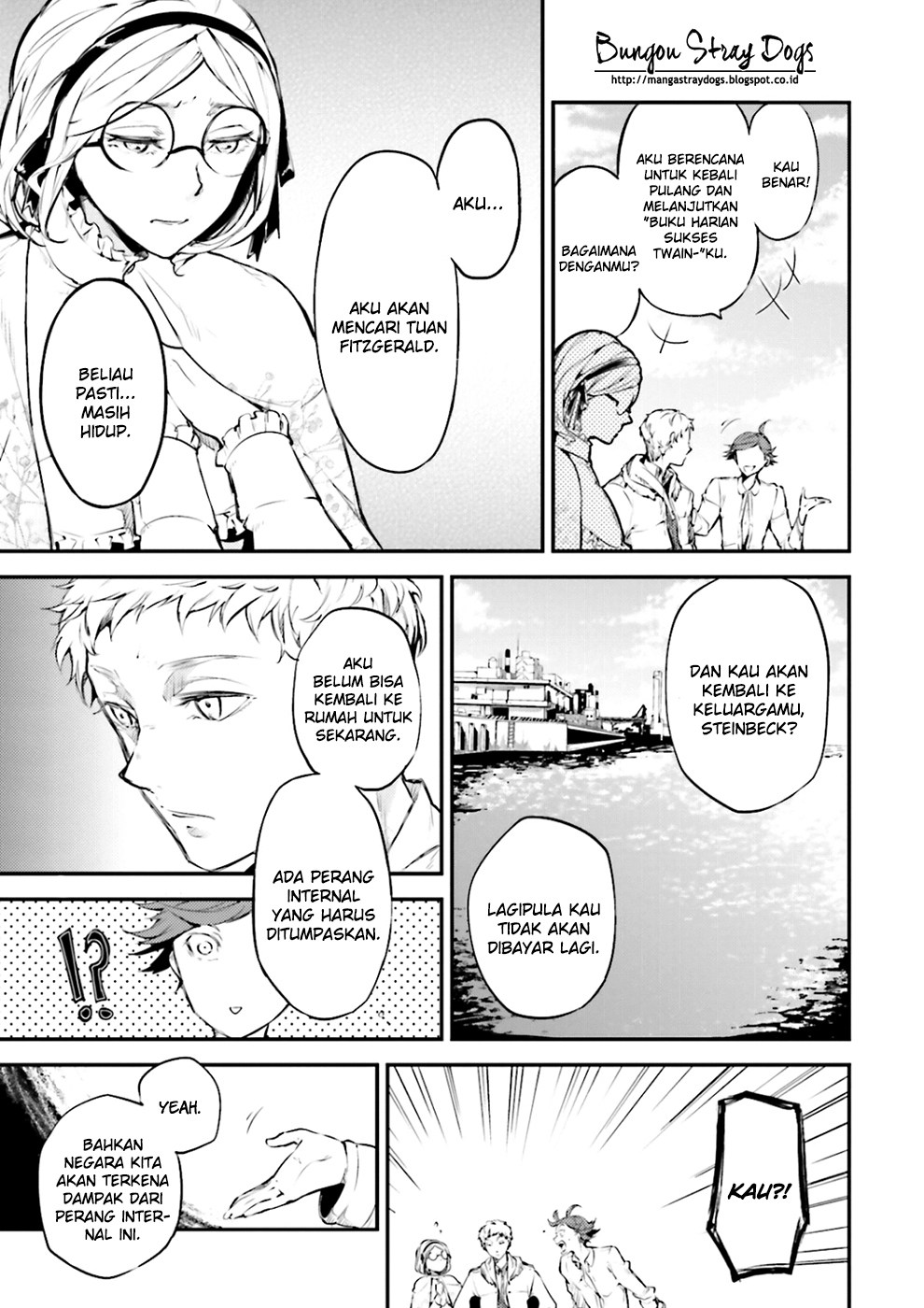 Bungou Stray Dogs Chapter 37 Gambar 9