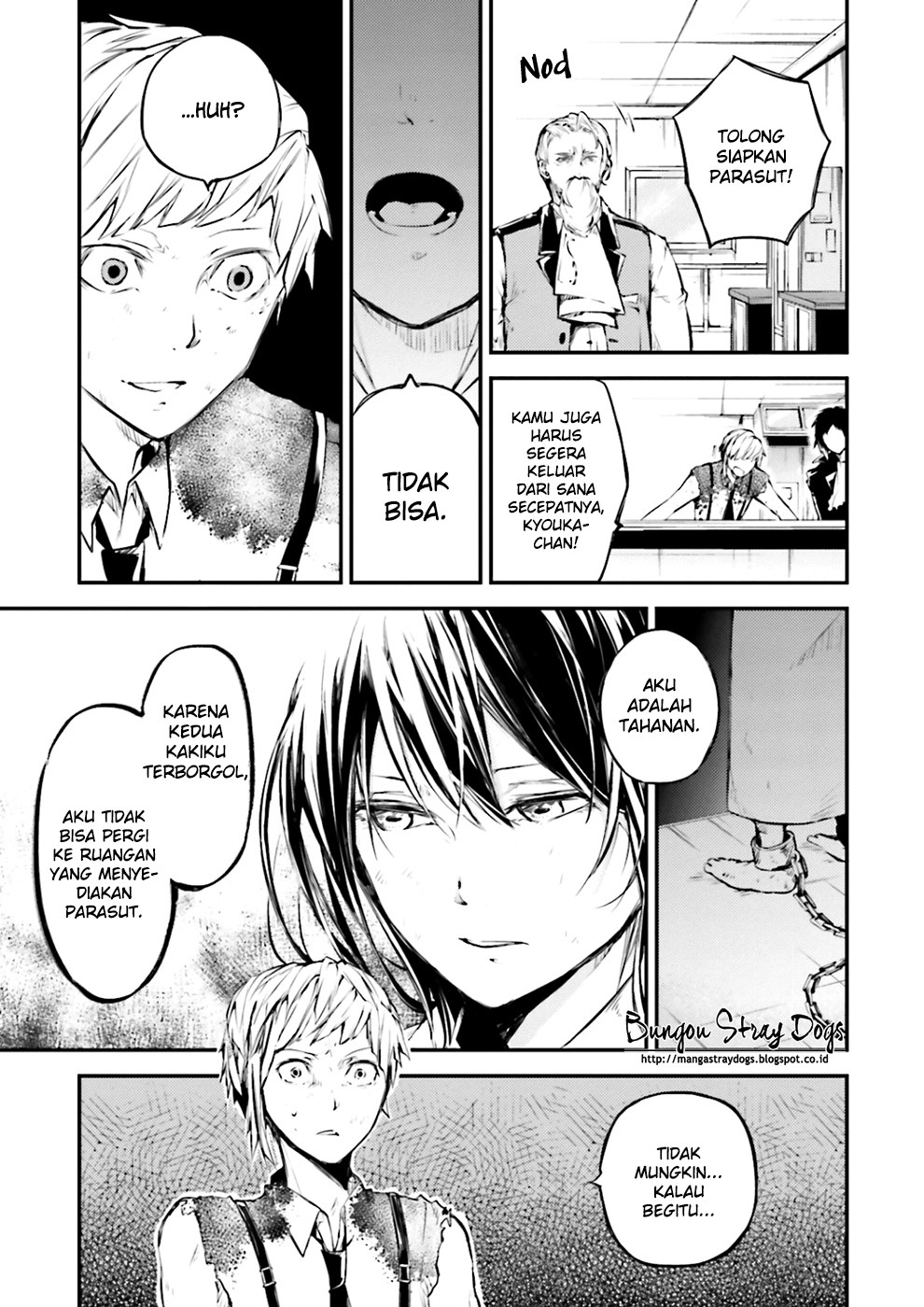 Bungou Stray Dogs Chapter 36 Gambar 29