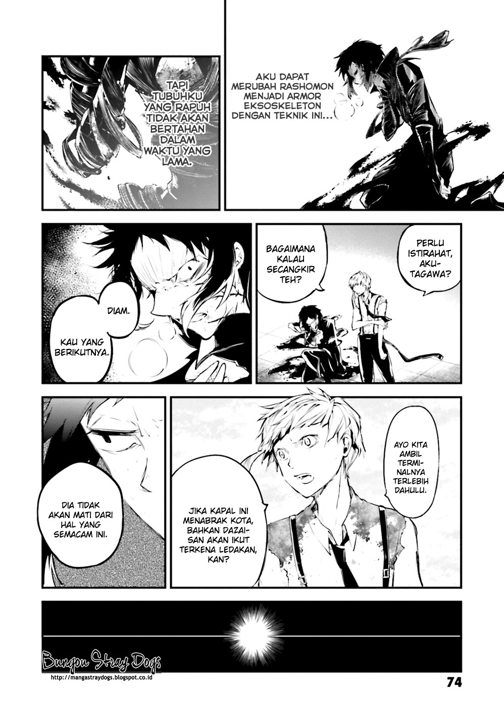 Bungou Stray Dogs Chapter 35 Gambar 34