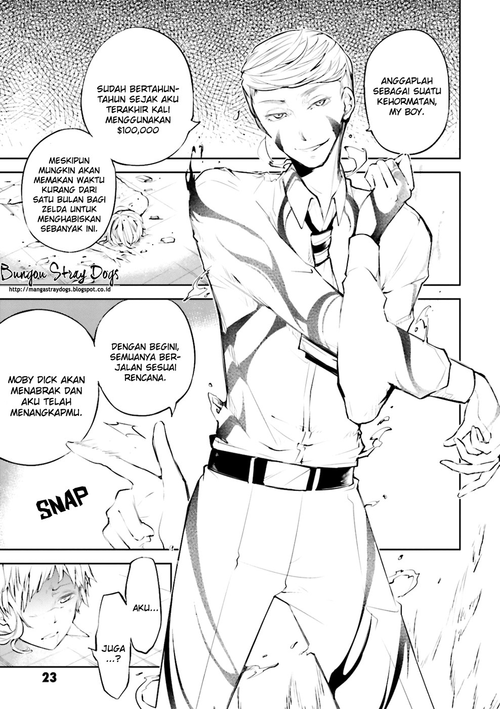 Bungou Stray Dogs Chapter 34 Gambar 25