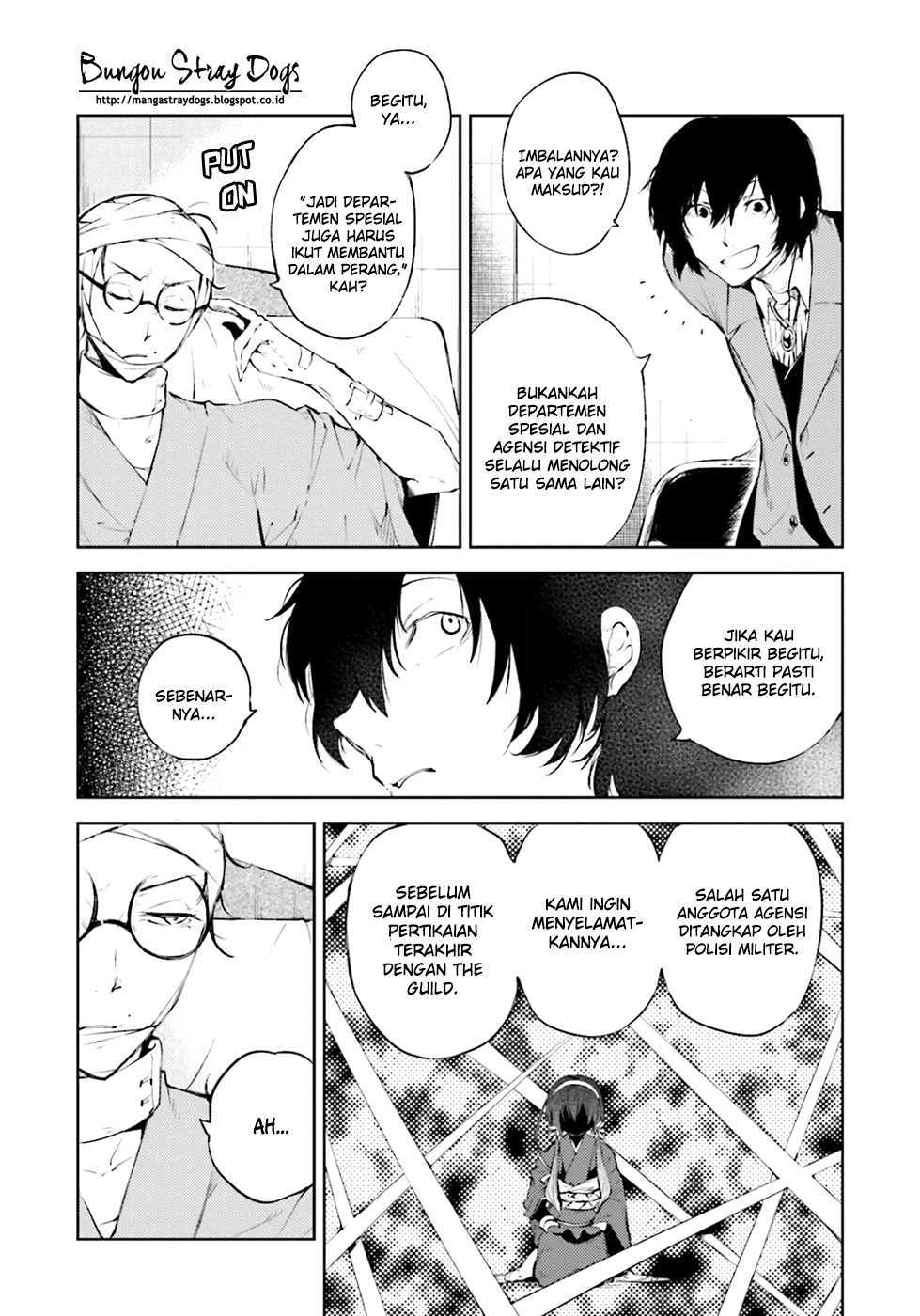 Bungou Stray Dogs Chapter 33 Gambar 12