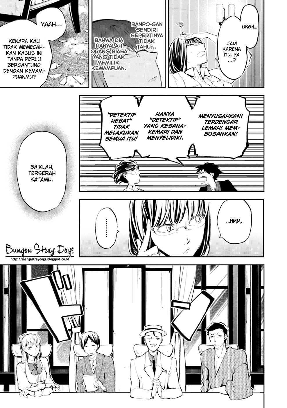 Bungou Stray Dogs Chapter 32 Gambar 22