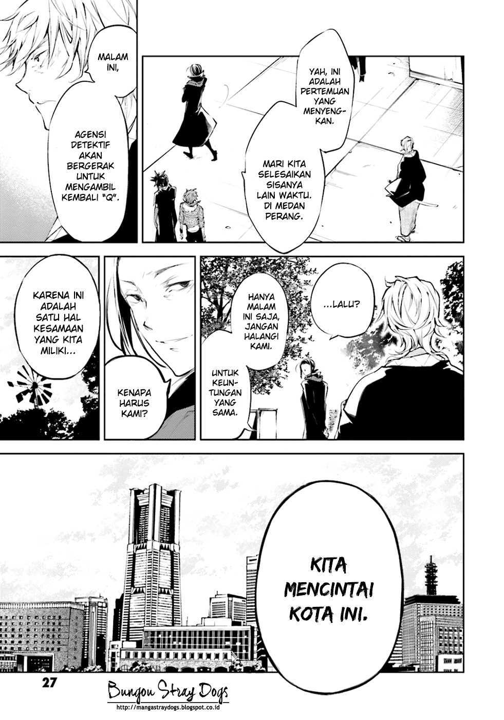 Bungou Stray Dogs Chapter 30 Gambar 27