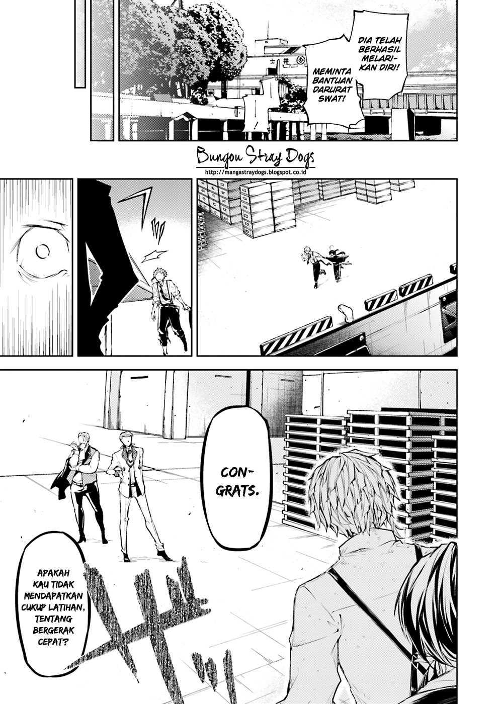 Bungou Stray Dogs Chapter 27 Gambar 13