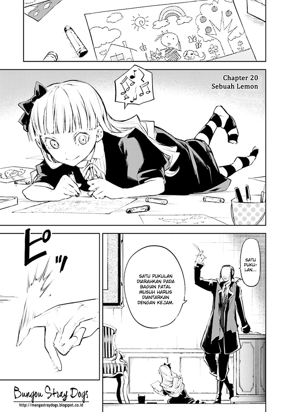Baca Manga Bungou Stray Dogs Chapter 20 Gambar 2