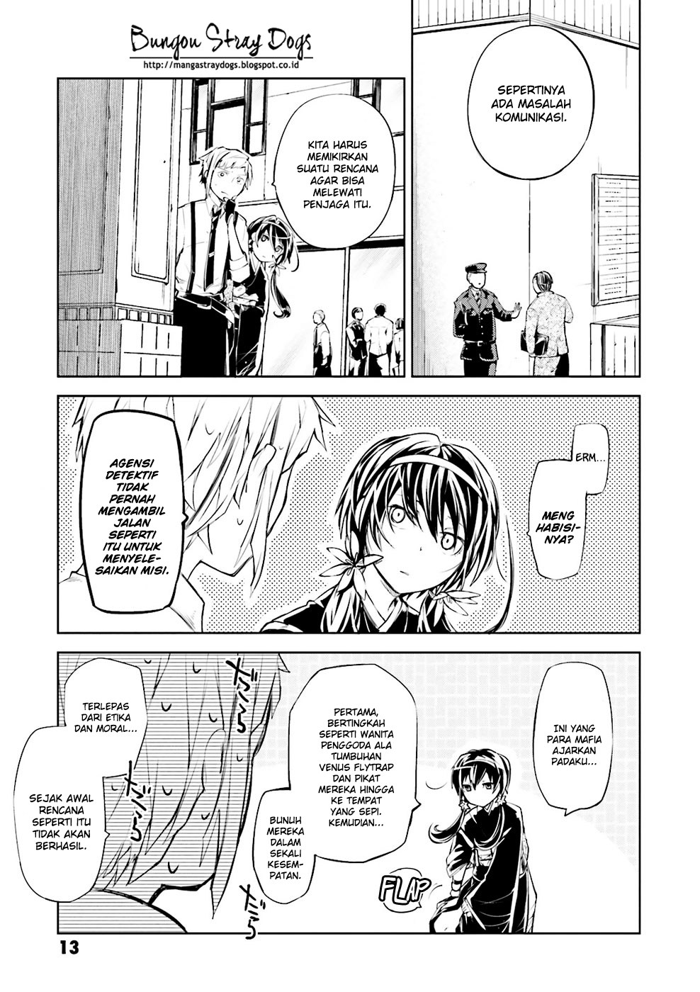 Bungou Stray Dogs Chapter 17 Gambar 13