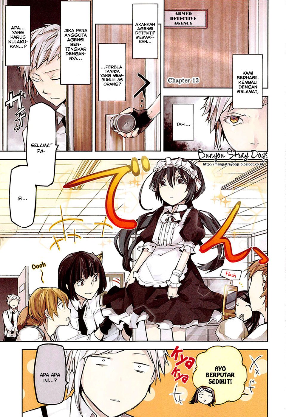 Bungou Stray Dogs Chapter 13 Gambar 3