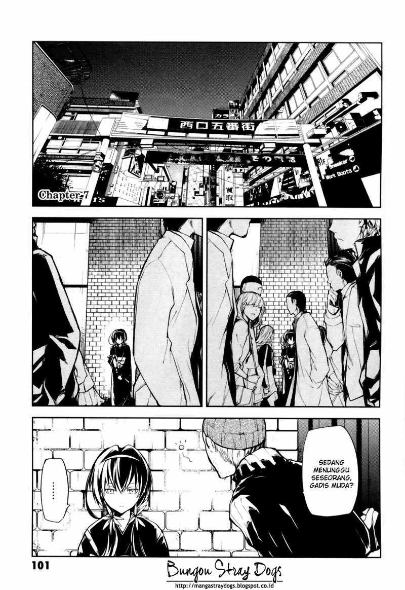 Baca Manga Bungou Stray Dogs Chapter 07 Gambar 2