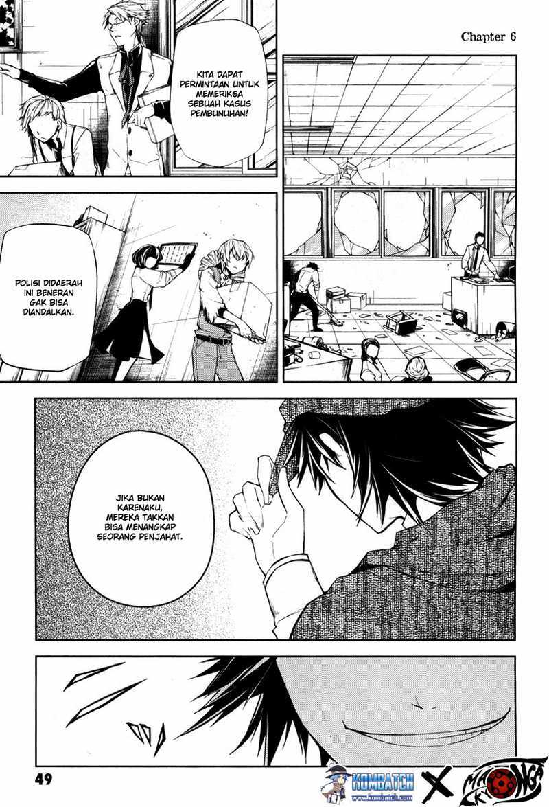 Baca Manga Bungou Stray Dogs Chapter 06 Gambar 2