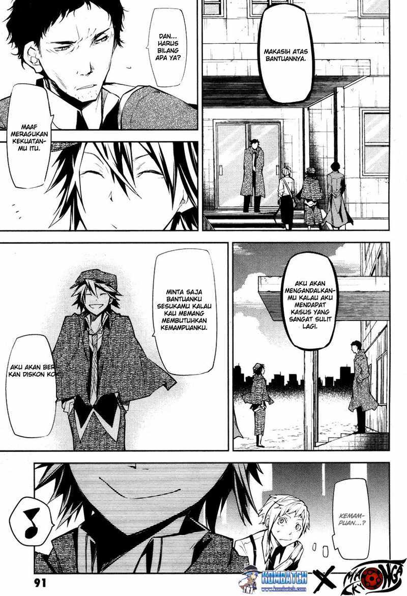 Bungou Stray Dogs Chapter 06 Gambar 44