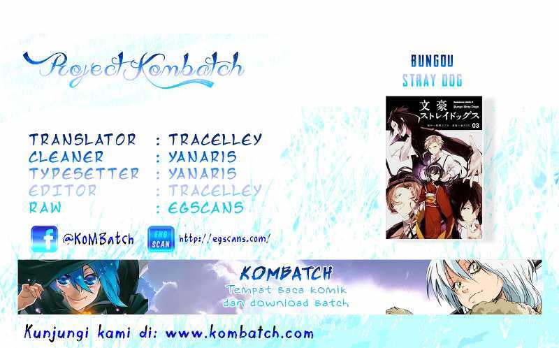 Baca Komik Bungou Stray Dogs Chapter 03 Gambar 1