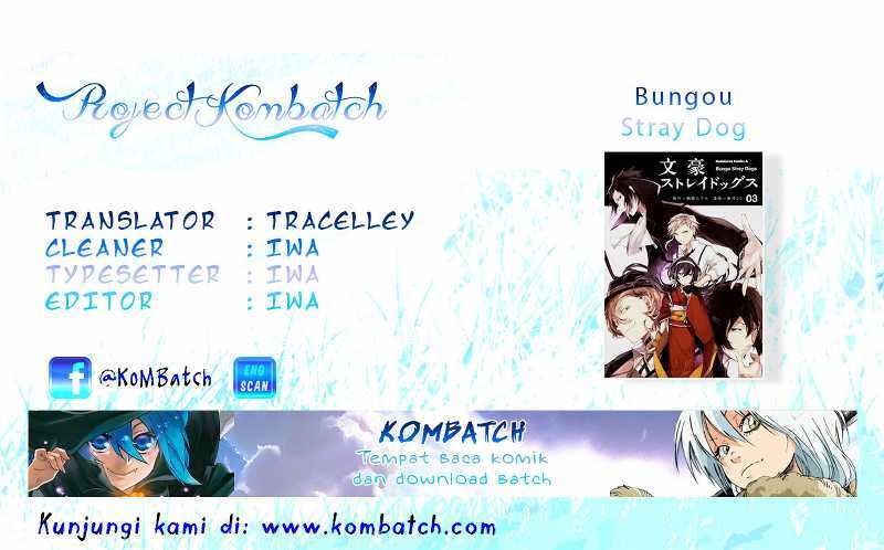 Baca Komik Bungou Stray Dogs Chapter 01 Gambar 1