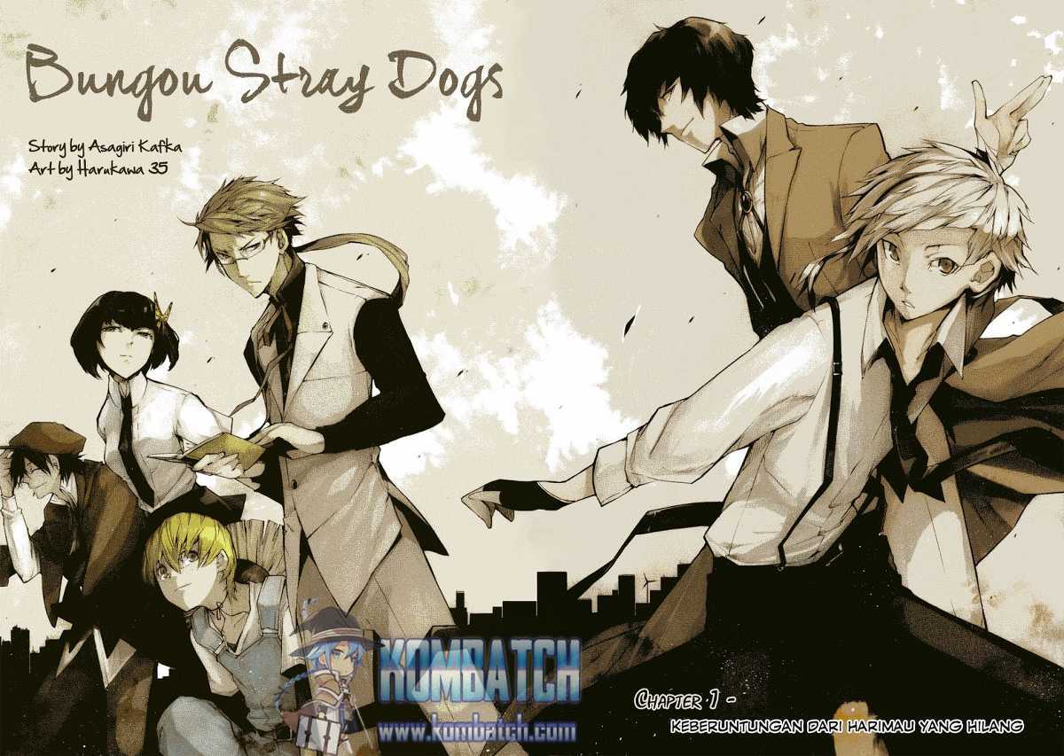 Bungou Stray Dogs Chapter 01 Gambar 3