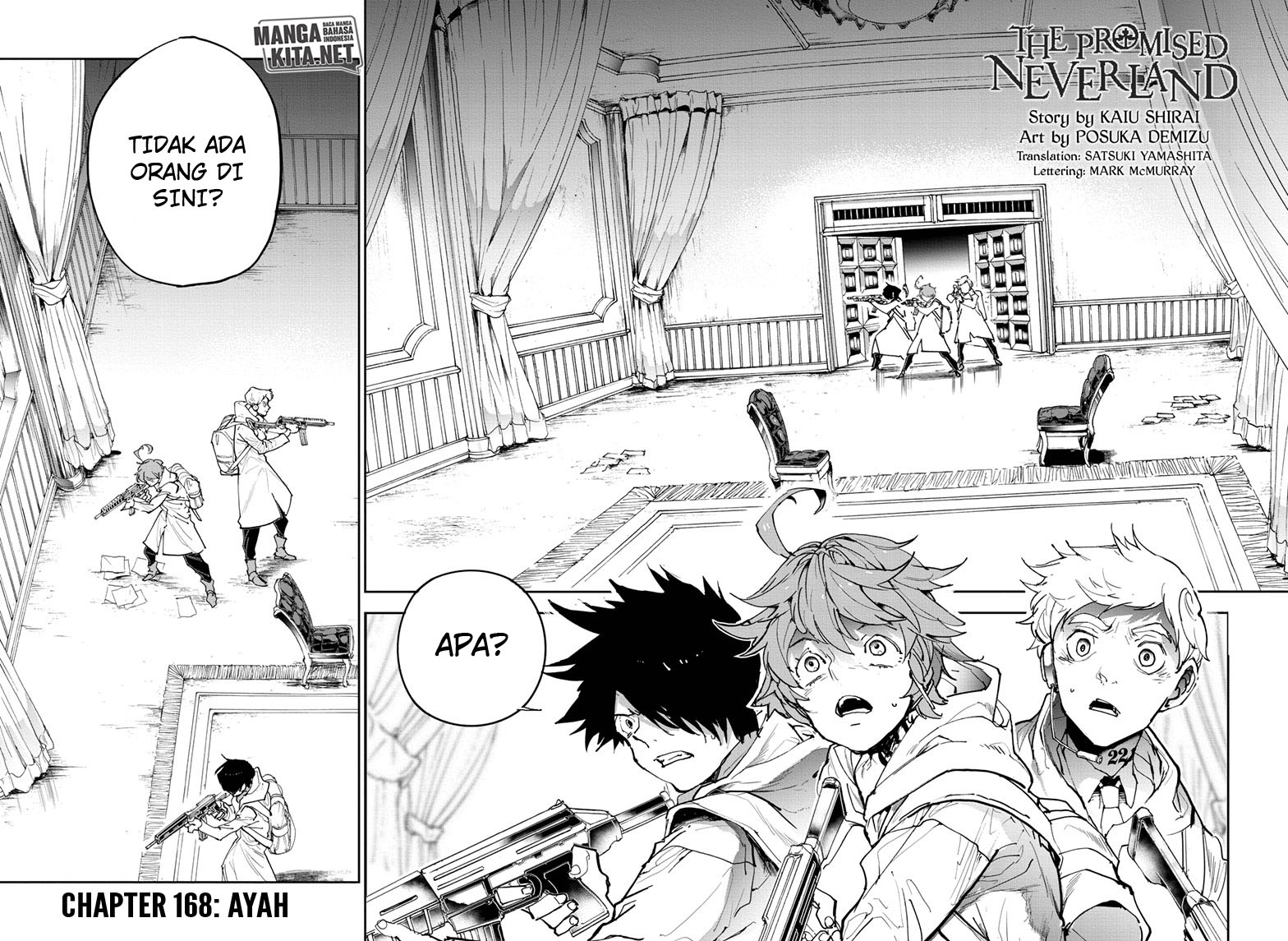 The Promised Neverland Chapter 168 Gambar 5