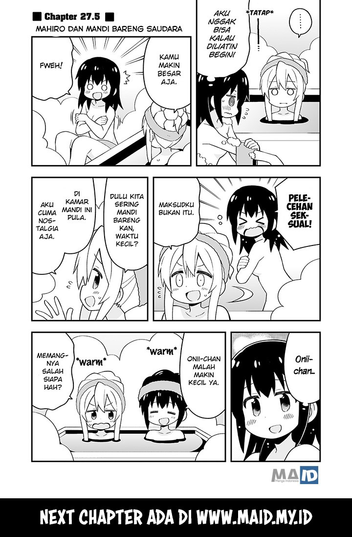 Onii-chan wa Oshimai Chapter 27.5 Gambar 8