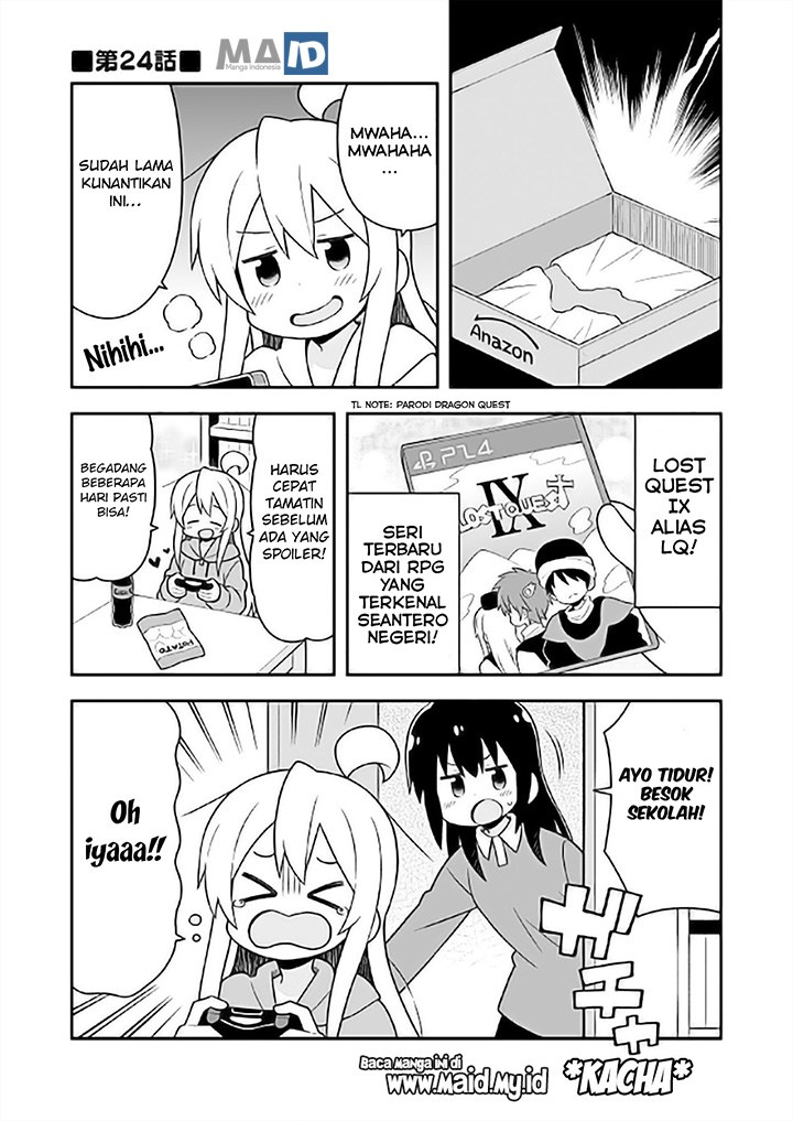 Onii-chan wa Oshimai Chapter 24 Gambar 4