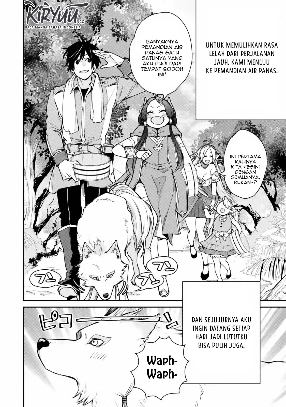 Saikyou no Madoshi. Hisa ni Ya wo Ukete Shimatta no de Inaka no Eihei ni Naru Chapter 10.1 Gambar 3