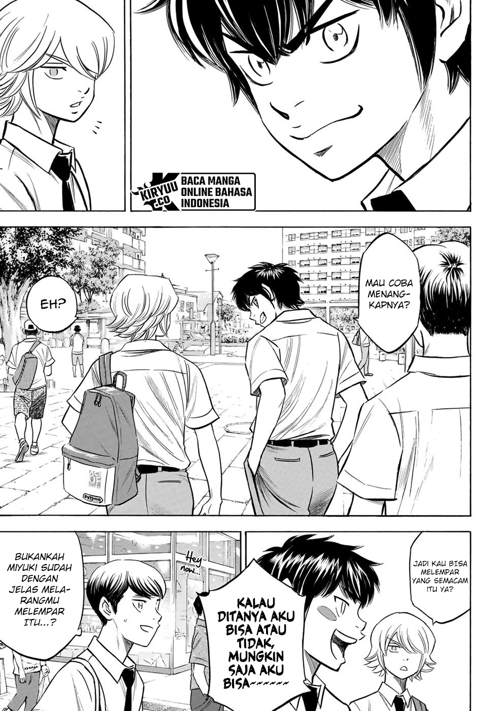 Diamond no Ace Act 2 Chapter 203 Gambar 5