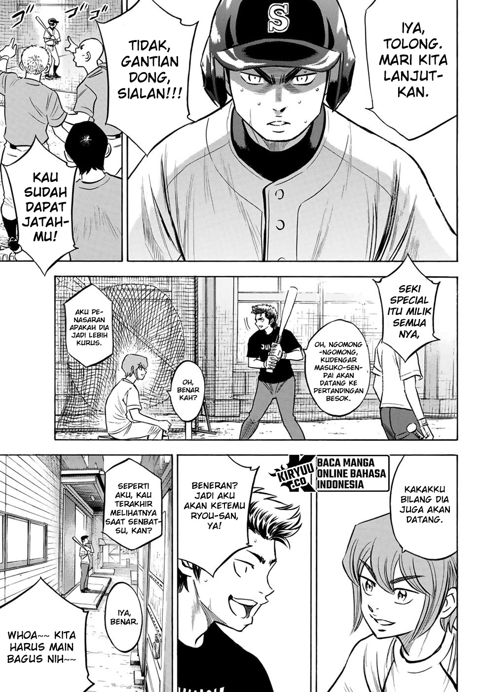 Diamond no Ace Act 2 Chapter 203 Gambar 9