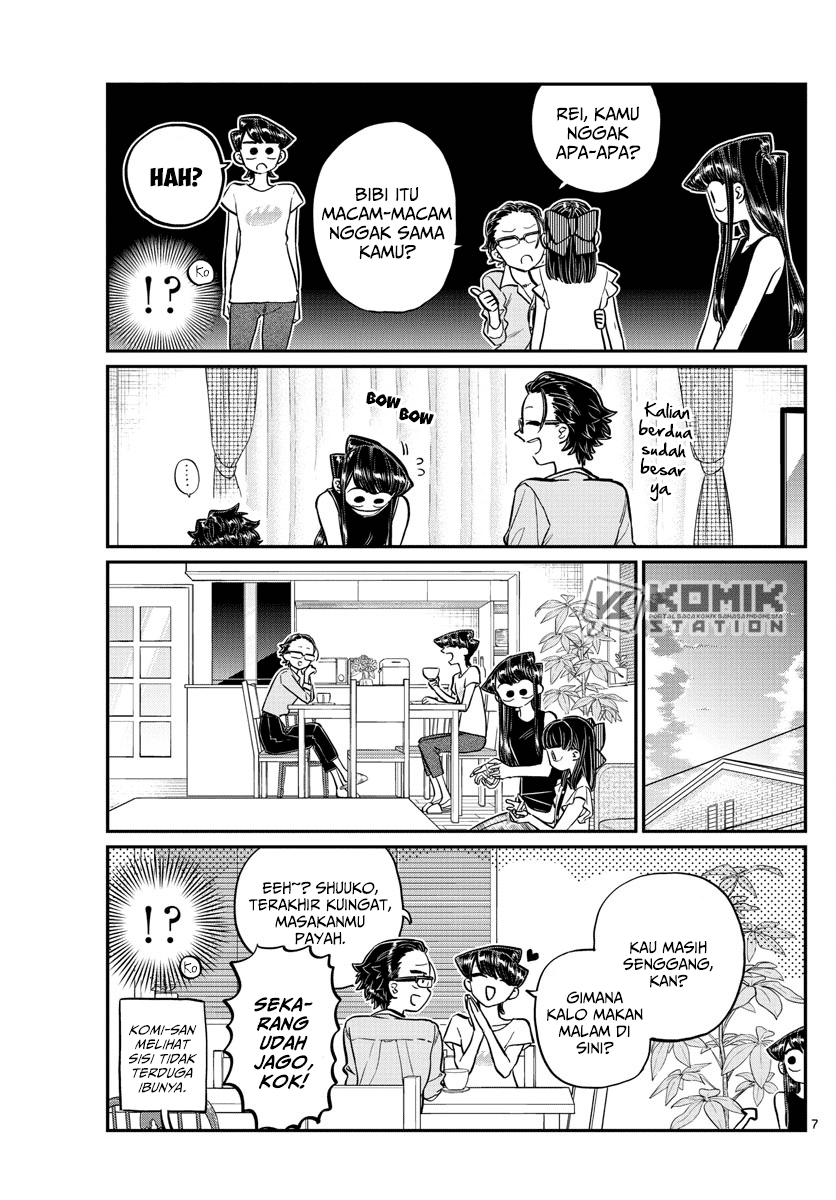 Komi-san wa Komyushou Desu Chapter 177 Gambar 9