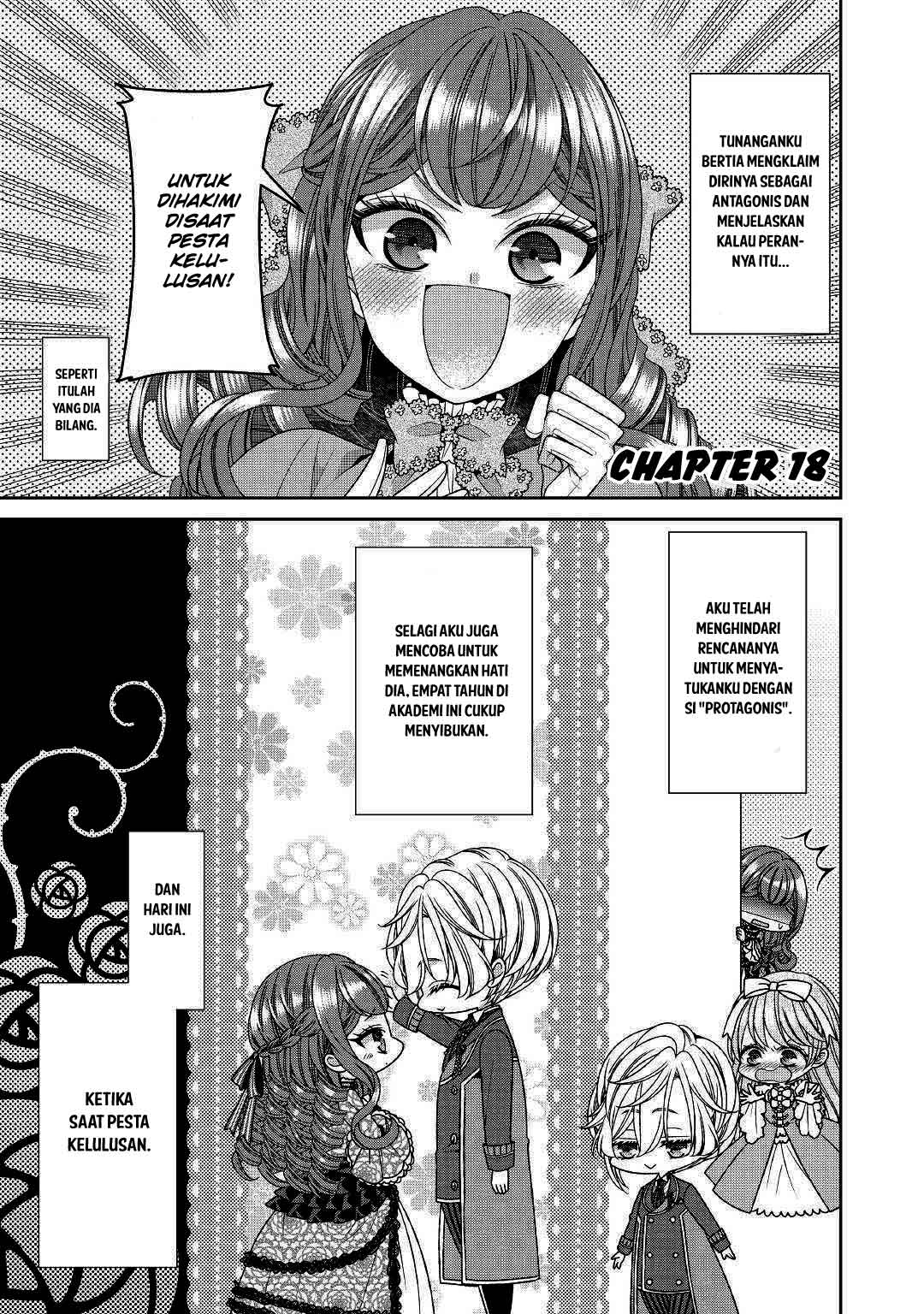 Baca Manga Jishou Akuyaku Reijou na Konyakusha no Kansatsu Kiroku Chapter 18 Gambar 2