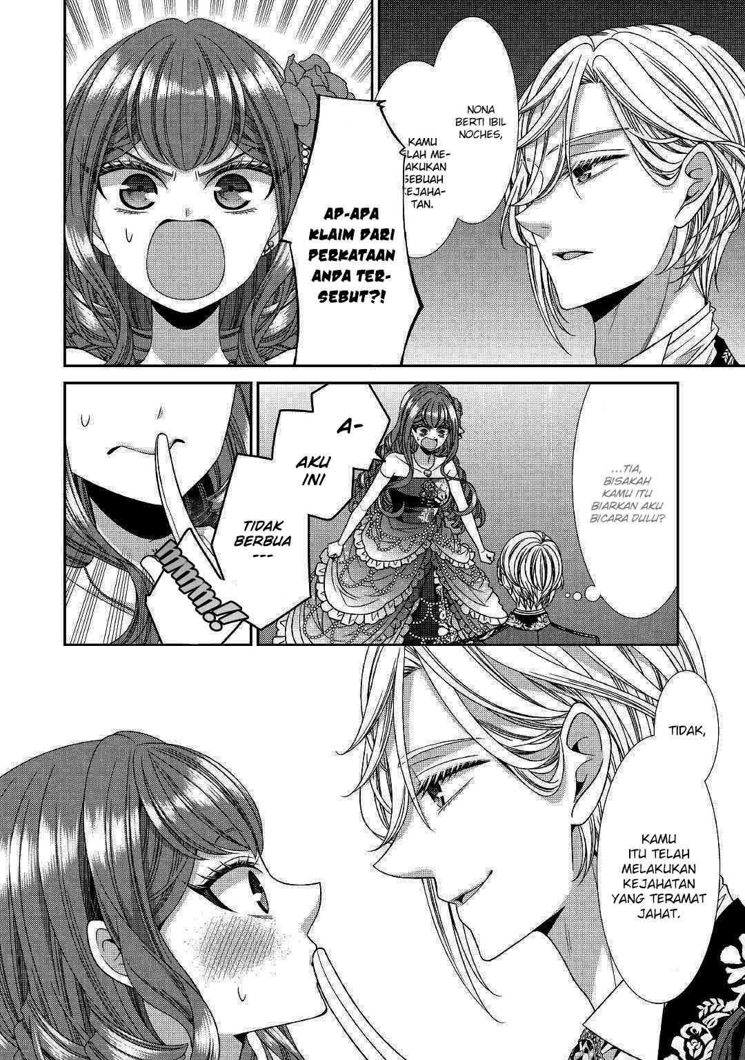 Jishou Akuyaku Reijou na Konyakusha no Kansatsu Kiroku Chapter 18 Gambar 21