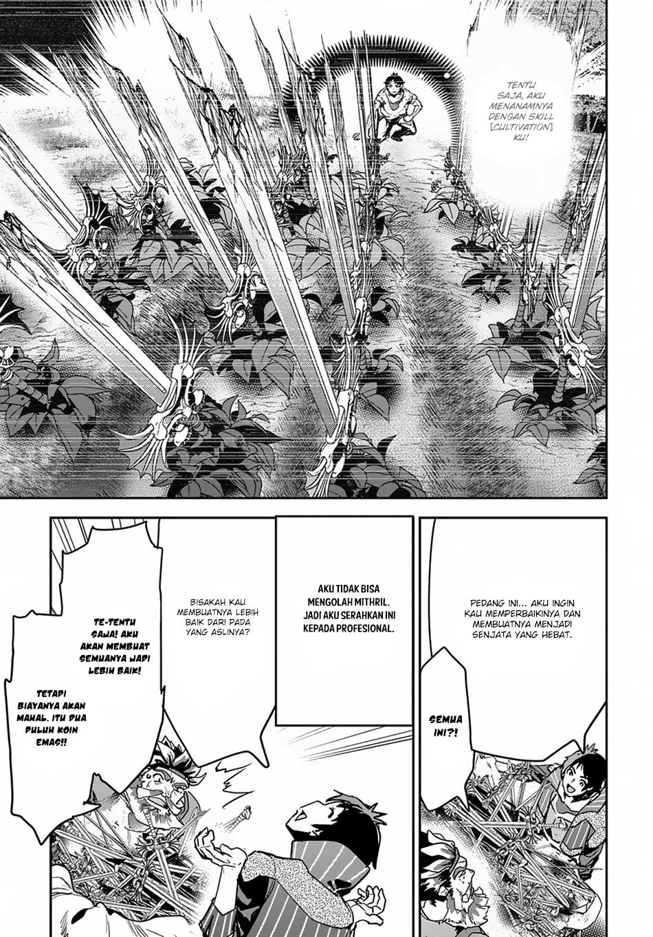 Shounin Yuusha wa Isekai o Gyuujiru! - Saibai Skill de Nandemo Fuyashi Chaimasu Chapter 04 Gambar 14
