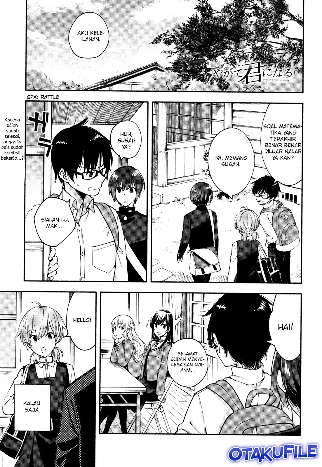 Baca Komik Yagate Kimi ni Naru Chapter 10 Gambar 1