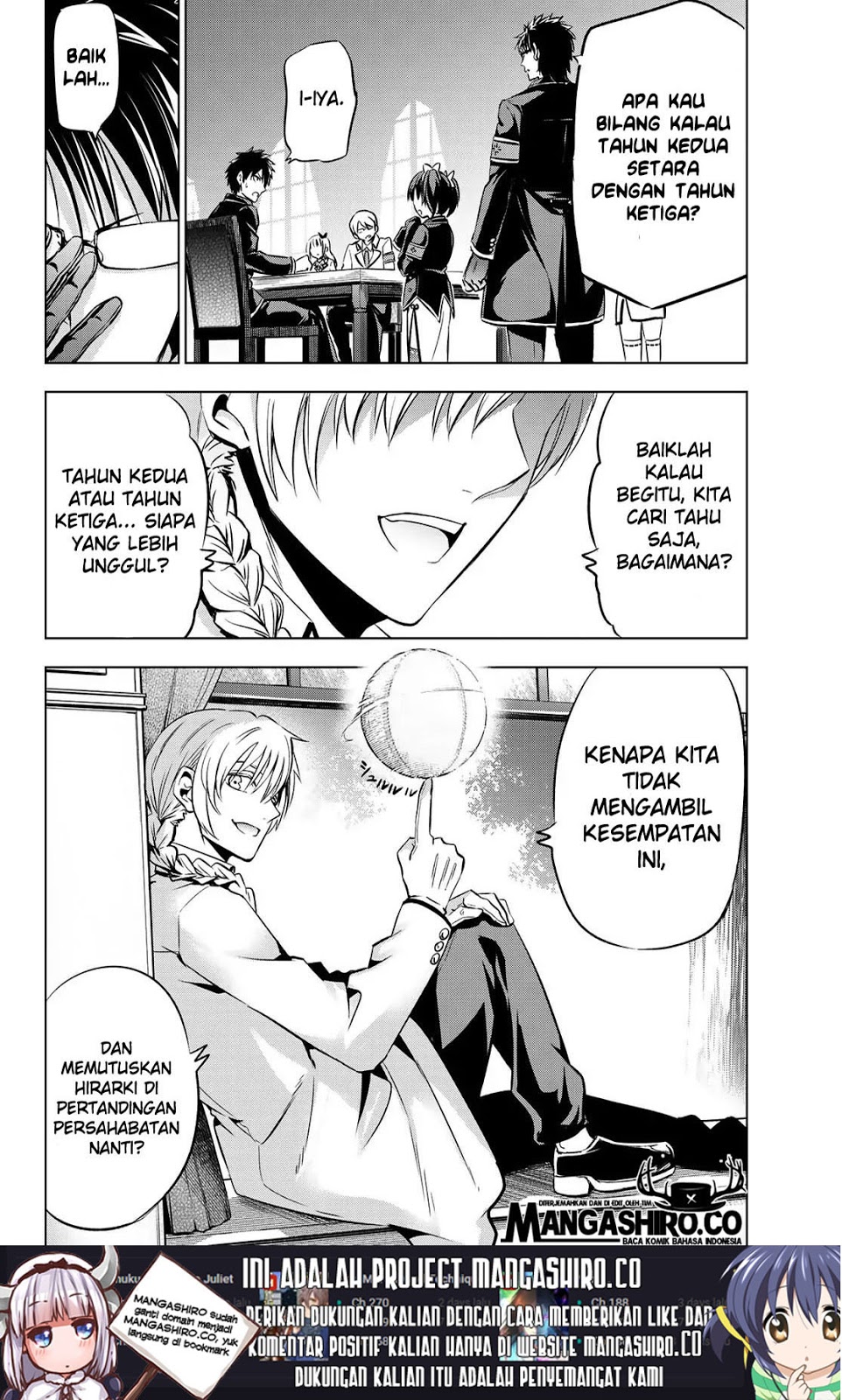 Kishuku Gakkou no Juliet Chapter 93 Gambar 12