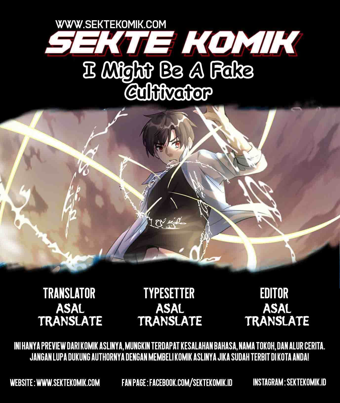 Baca Komik I Might Be A Fake Cultivator Chapter 04 Gambar 1