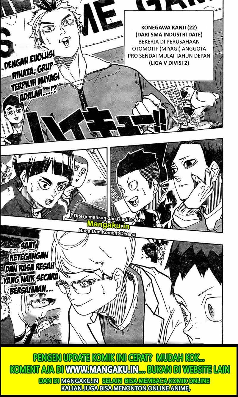 Baca Manga Haikyuu!! Chapter 385 Gambar 2