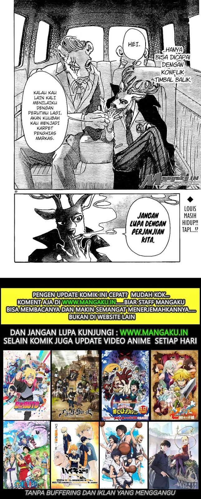 Beastars Chapter 50 Gambar 20