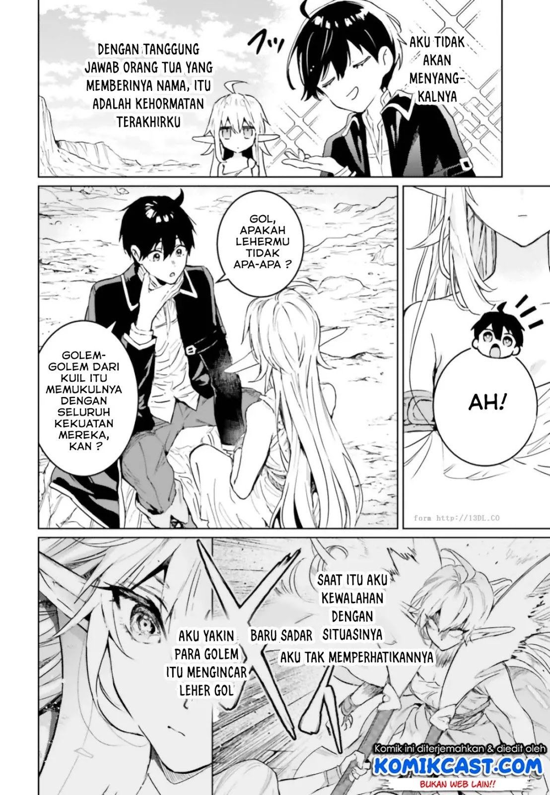 The Sorcerer King of Destruction and the Golem of the Barbarian Queen Chapter 7 Gambar 11
