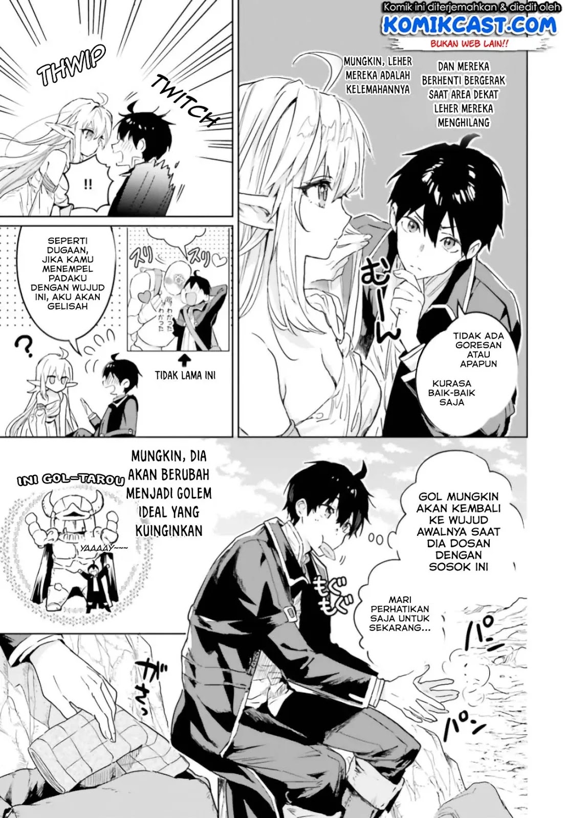 The Sorcerer King of Destruction and the Golem of the Barbarian Queen Chapter 7 Gambar 12