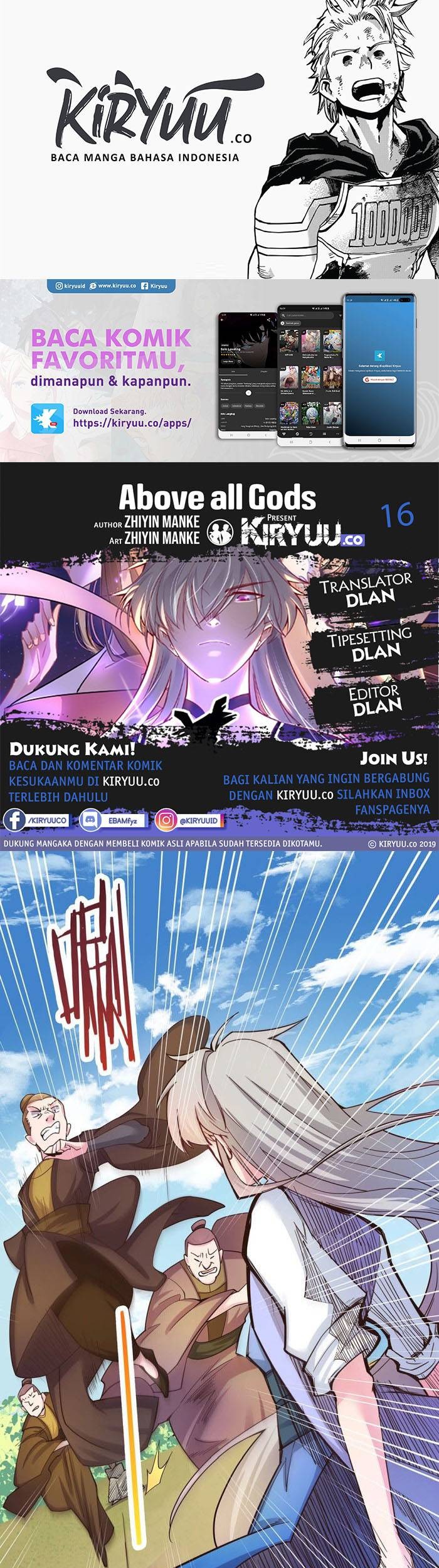Baca Komik Above All Gods Chapter 16 Gambar 1