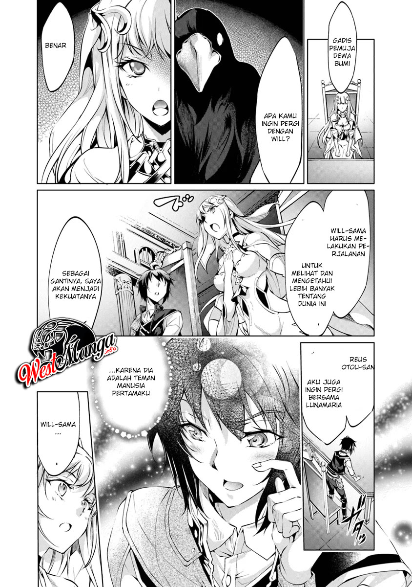 Kamigami ni Sodaterare Shimo no, Saikyou to Naru Chapter 4.1 Gambar 10