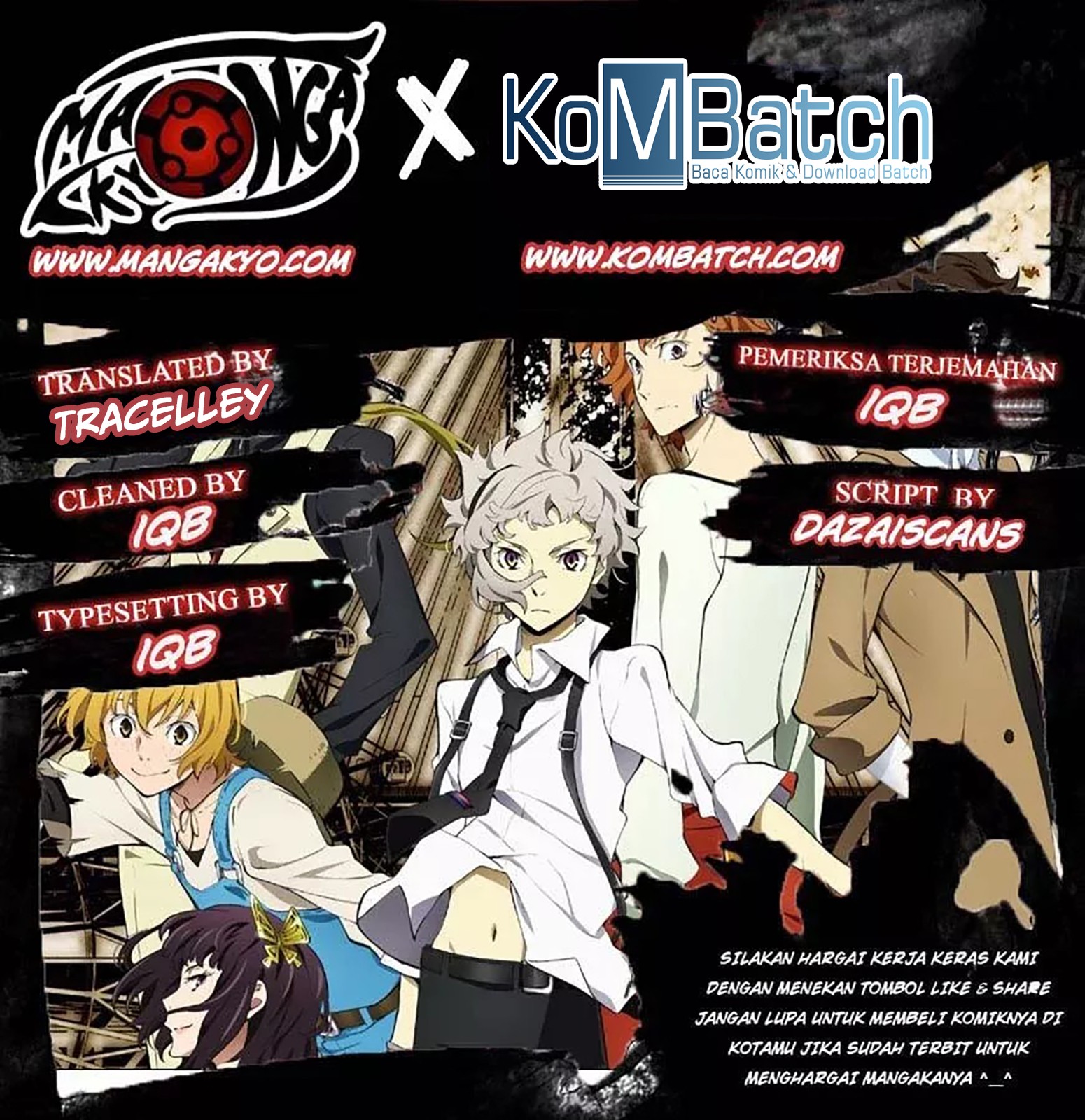 Baca Komik Bungou Stray Dogs Chapter 73 Gambar 1