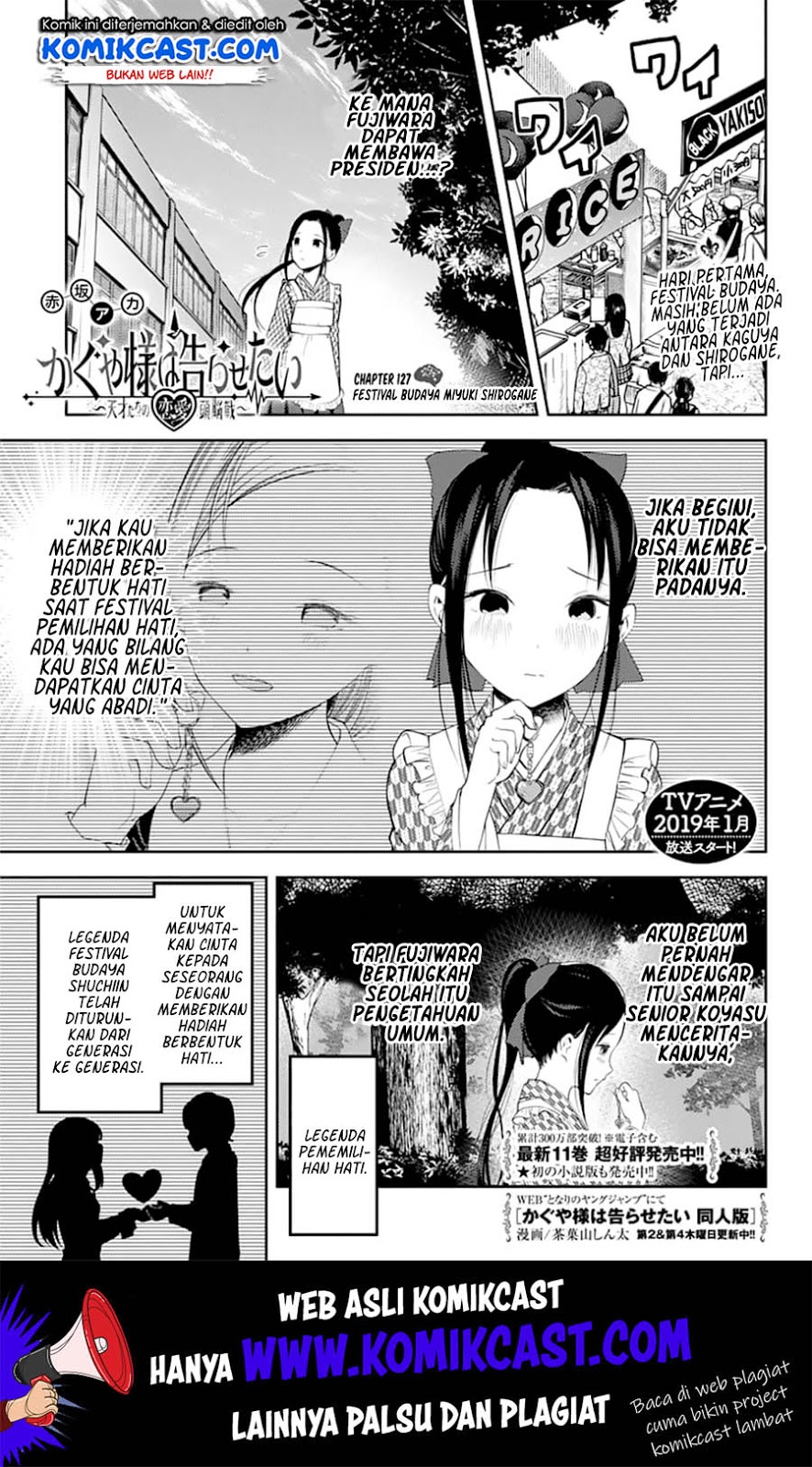 Baca Manga Kaguya-sama wa Kokurasetai – Tensai-tachi no Renai Zunousen Chapter 127 Gambar 2
